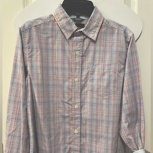 NWT Nautica Plaid Button Down dress shirt